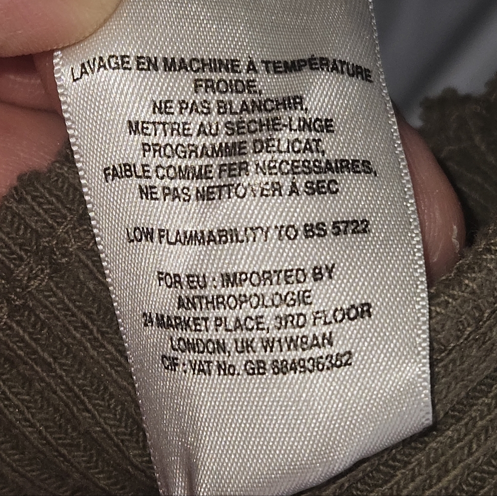 TLA by Anthropologie Ribbed Halter Tank Top, Size M, NWT - Picture 7 of 9